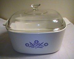 Corning Ware Cornflower Blue 5 Quart Casserole w/ Lid