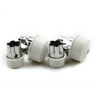 SET of 4, Bento Vegetable, Fruit &amp; Cookie Cutter with Handle by Pearl N3