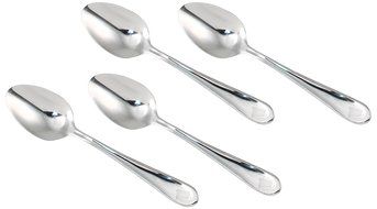 Hampton Forge Silversmiths Clark 4-Piece Spoons, 212Z0047DS
