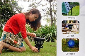 Uv Mosquito Zapper - Solar Powered N6