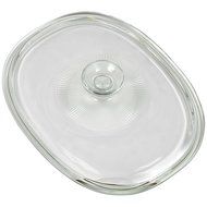 CorningWare French White Glass Cover for 1-1/2-Quart Oval Baker