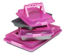 OvenStuff Non-Stick Six Piece Travel Bakware Set