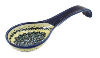 Polish Pottery Renaissance Large Spoon Rest