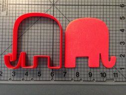 Elephant 102 Cookie Cutter (2 inches) N2