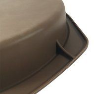 Silicone 9" Deep Round Cake Pan (Brown) 2pcs N3