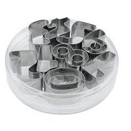 uxcell Number Shape Biscuit Cookie Cake Fondant Cutter Mould Mold Tool 9 in 1