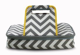 Premium Thermal Insulated Stylish Casserole Carrier to Tote and Keep Best Lasagna Potluck Picnic Holiday Dish...