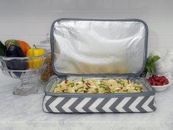 Premium Thermal Insulated Stylish Casserole Carrier to Tote and Keep Best Lasagna Potluck Picnic Holiday Dish... N4