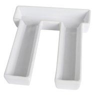 Ivy Lane Design Ceramic Greek Alphabet Dish, Pi