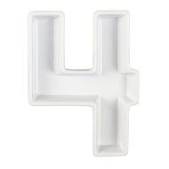 Ivy Lane Design Ceramic Greek Alphabet Dish, Pi N2