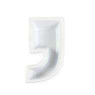 Ivy Lane Design Ceramic Greek Alphabet Dish, Pi N6