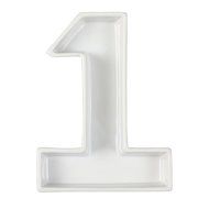 Ivy Lane Design Ceramic Greek Alphabet Dish, Pi N8