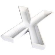 Ivy Lane Design Ceramic Greek Alphabet Dish, Pi N11