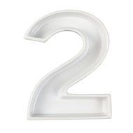 Ivy Lane Design Ceramic Greek Alphabet Dish, Pi N26