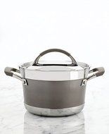 KitchenAid 4 Quart Covered Casserole Pan Clad Stainless Steel