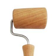Lasten Maple Wooden Pastry and Pizza Roller, Rolling Pin, Dough Roller for Baking &amp; Cooking, Non Stick, Easy to... N5