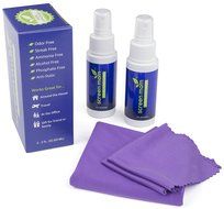Screen Cleaner Kit - Best for Laptop, iPad, Eyeglass, LED, LCD, TV - Includes 2 - 2oz Spray Bottles and 3 Premium... N2