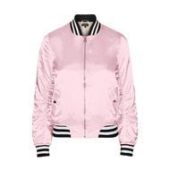 AIMTOPPY Fashion Women Jacket Classic Zip Pink Jacket Casual Coat (XL, Pink) N3
