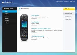 Logitech Harmony Touch Universal Remote with Color Touchscreen - Black (915-000198) [Discontinued by Manufacturer] N5