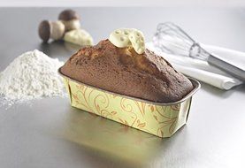 Large Scroll Design Paper Loaf Baking Mold Yellow - 7.8" x2.87"x 2.37'' (Pack of 780)