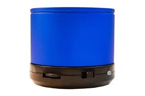 Wireless Portable Blue Bluetooth Speaker Rhino Vox Ultimate Sound Mini Hands Free and Easy to Pair N2