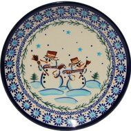 Polish Pottery Dessert Plate 814-du69