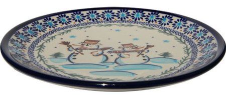Polish Pottery Dessert Plate 814-du69 N2