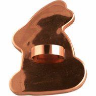 Large Handled Copper Clad Steel Cookie Cutter, Bunny