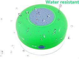 PWOW&reg; Mini Wireless Bluetooth Waterproof Shower Speaker (Green)