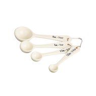 Mason Cash Varsity 4-Piece Ceramic Preparation Bowls, Navy Blue, Cream N5