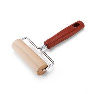 Brick Oven Pastry Dough Roller, Red