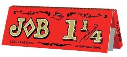 #RP221 24pk Job Orange Slow-Burning AF1EuEgx 1 1/4 NJEshi Rolling Papers Display smoke smoking pipe glass tobacco...