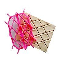 SHUFSunK Diamond Pattern Mould Tools Fondant Sugarpaste Cake Decorating Icing Baking N2