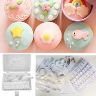 100pcs Cake Decorating Kit Cupcake Sugarcraft Tools Icing Piping Letters
