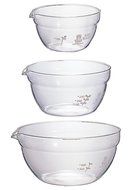 Hario 3-Piece "Katakuti" Mixing Bowl Set N2
