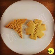 SET: EMS and Caduceus Cookie Cutters