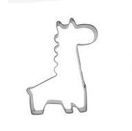Yunko Lovely Animal Series Stainless Steel Cookie Cutter Fondant Cutter Puppy Cat Giraffe Elephant Rabbit Dolphin... N3
