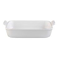 Le Creuset Heritage Stoneware 7-by-5-Inch Rectangular Dish, Cassis N5