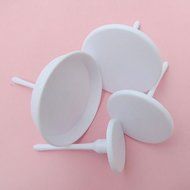 4pcs Cake Icing Cream Flower Nails Set Stand Cupcake Sugarcraft Decorating Tool N4