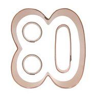 CopperGifts: Number 80 Cookie Cutter