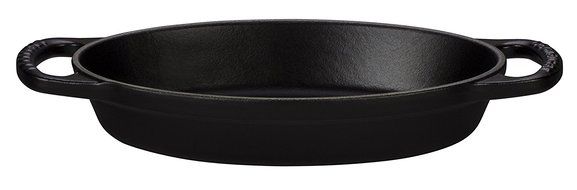 Le Creuset Enamel Cast Iron Signature Oval Baker, 2.25 quart, Cerise (Cherry Red) N5