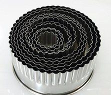 12 Pieces Round Cutter Set (Plain) N3