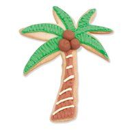 Palm Tree Cookie and Fondant Cutter - Ann Clark - 4.5 Inches - US Tin Plated Steel N6