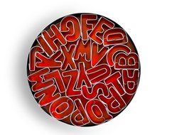 Internet&rsquo;s Best Cookie Mini Alphabet Cutter Set | 26 Piece Capital Letters Cutter Molds | Fruit Biscuit Fondant... N4