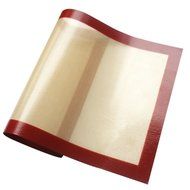 Professional 2 Pack Set of 2 Half Sheet Square Nonstick Rolling Silicone Baking Mat, Non Stick Silicon Liner for... N2