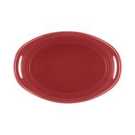 Rachael Ray Stoneware 15" Salad Serving Bowl, Red