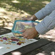 Anchor Hocking 3-Quart Glass Baking Dish with Teal TrueFit Lid N2