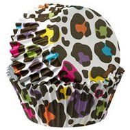 Wilton Bright Leopard Cupcake Liners
