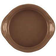 Rachael Ray Cucina Stoneware 3-Piece Round Casserole &amp; Lid Set, Agave Blue N8