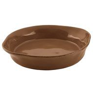 Rachael Ray Cucina Stoneware 3-Piece Round Casserole &amp; Lid Set, Agave Blue N10